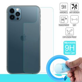 Microsonic Apple Uyumlu iPhone 12 Pro Max Arka Nano Cam Ekran Koruyucu