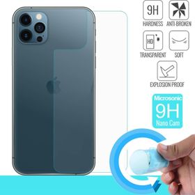 Microsonic Apple Uyumlu iPhone 12 Pro Max Arka Nano Cam Ekran Koruyucu