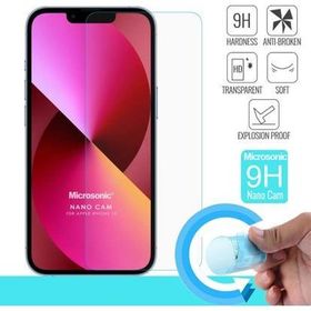 Microsonic Apple Uyumlu iPhone 13 Nano Glass Cam Ekran Koruyucu