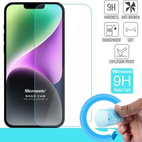 Microsonic Apple Uyumlu iPhone 14 Nano Glass Cam Ekran Koruyucu