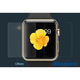 Microsonic Apple Watch 42mm Temperli Cam Ekran Koruyucu Kırılmaz Film