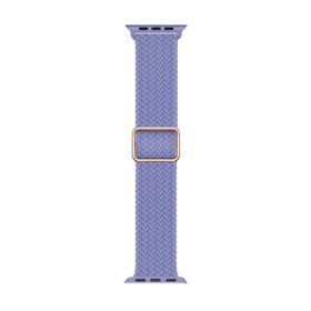 Microsonic Apple Watch SE 2022 40 mm Braided Loop Band Lila Kordon