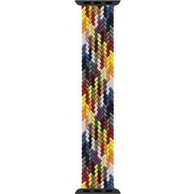 Microsonic Apple Watch SE 2022 40 mm Braided Solo Loop Band Multi Color 127 mm Small Kordon