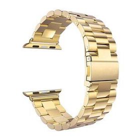 Microsonic Apple Watch SE 2022 40 mm Metal Stainless Steel Gold Kordon