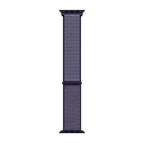 Microsonic Apple Watch SE 2022 44 mm Lacivert Woven Sport Loop Hasırlı Kordon