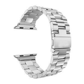 Microsonic Apple Watch SE 2022 Gümüş 44 mm Metal Stainless Steel Kordon