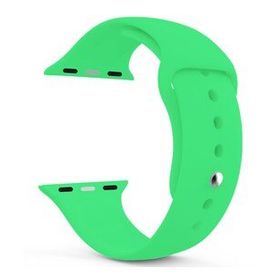 Microsonic Apple Watch SE 2022 Yeşil 44 mm Silikon Kordon
