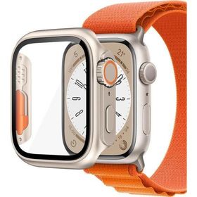 Microsonic Apple Watch SE 40 mm Apple Watch Ultra Dönüştürücü Ekran Koruyucu Kasa Yıldız Işığı Kılıf