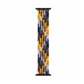 Microsonic Apple Watch SE 40 mm Braided Solo Loop Band Multi Color 127 mm Small Kordon