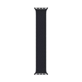 Microsonic Apple Watch SE 40 mm Braided Solo Loop Band Siyah 127 mm Small Kordon