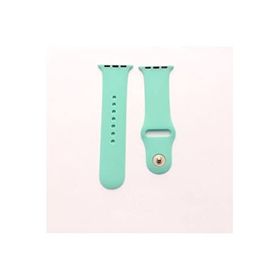 Microsonic Apple Watch SE 44 mm Active Flex Wristband Yeşil Uyumlu Kordon
