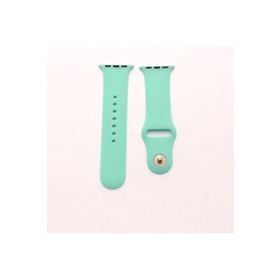 Microsonic Apple Watch SE 44 mm Active Flex Wristband Yeşil Uyumlu Kordon