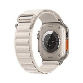 Microsonic Apple Watch SE Alpine Loop Bej 44 mm Kordon