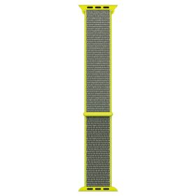 Microsonic Apple Watch Series 3 38 mm Flash Hasırlı Woven Sport Loop Kordon