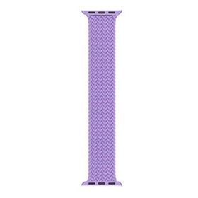Microsonic Apple Watch Series 4 40 mm Braided Solo Loop Band Lila 127 mm Small Kordon