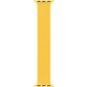 Microsonic Apple Watch Series 4 44 mm Braided Solo Loop Band Sarı Medium 147 mm Kordon