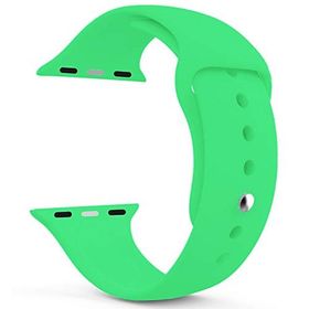 Microsonic Apple Watch Series 4 Uyumlu 40 mm Silikon Yeşil Kordon
