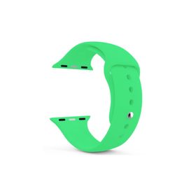 Microsonic Apple Watch Series 4 Uyumlu 40 mm Silikon Yeşil Kordon