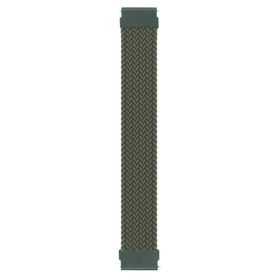 Microsonic Apple Watch Series 5 40 mm Knitted Fabric Loop Koyu Yeşil Uyumlu Kordon