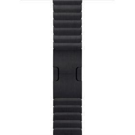 Microsonic Apple Watch Series 5 40 mm Link Bracelet Band Siyah Kordon