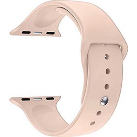 Microsonic Apple Watch Series 5 40 mm Silikon Rose Gold Saat Kordon