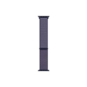 Microsonic Apple Watch Series 5 40 mm Woven Sport Loop Midnight Blue Hasırlı Kordon