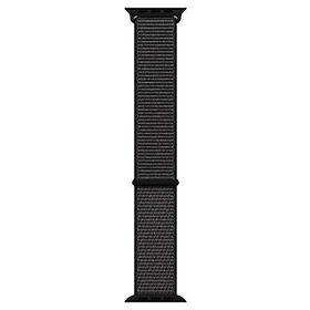 Microsonic Apple Watch Series 5 44 mm Hasırlı Woven Siyah Uyumlu Kordon