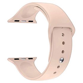 Microsonic Apple Watch Series 6 40 mm Active Flex Wristband Rose Gold Uyumlu Kordon