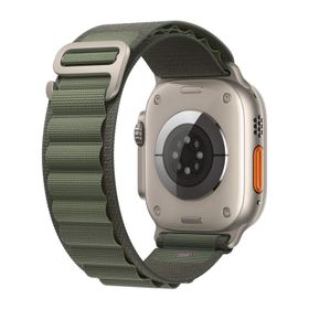 Microsonic Apple Watch Series 6 40 mm Alpine Loop Yeşil Kordon