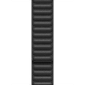 Microsonic Apple Watch Series 6 40 mm Siyah Leather Link Band Kordon