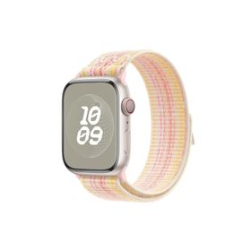Microsonic Apple Watch Series 6 40 mm Terra Sport Loop Pembe Kordon
