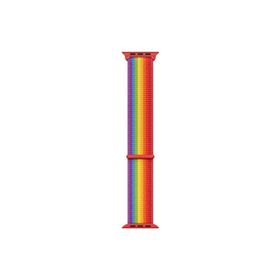 Microsonic Apple Watch Series 6 40 mm Woven Sport Loop Pride Edition Hasırlı Kordon