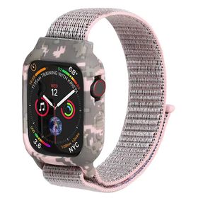 Microsonic Apple Watch Series 6 44 mm Camouflage Armor Pro Rose Gold
