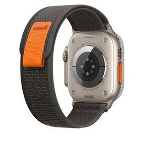 Microsonic Apple Watch Series 6 44 mm Trail Loop Siyah Kordon