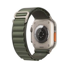 Microsonic Apple Watch Series 7 41 mm Alpine Loop Yeşil Kordon