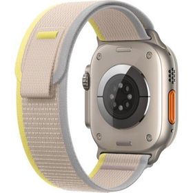 Microsonic Apple Watch Series 7 41 mm Bej Trail Loop Kordon