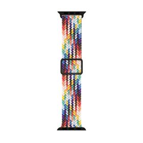 Microsonic Apple Watch Series 7 41 mm Braided Loop Band Pride Edition Kordon