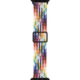 Microsonic Apple Watch Series 7 41 mm Braided Loop Band Pride Edition Kordon