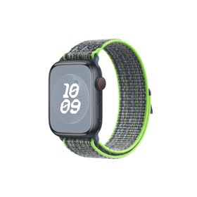 Microsonic Apple Watch Series 7 41 mm Terra Sport Loop Yeşil Kordon