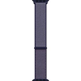 Microsonic Apple Watch Series 7 41 mm Woven Sport Loop Lacivert Hasırlı Kordon