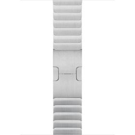 Microsonic Apple Watch Series 7 45 mm Gümüş Link Bracelet Band Kordon