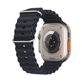 Microsonic Apple Watch Series 7 Ocean Band Lacivert 41 mm Kordon
