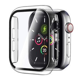 Microsonic Apple Watch Series 8 41 mm Şeffaf Clear Premium Slim Watch Band Kılıf