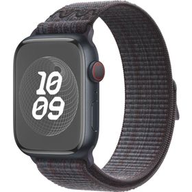 Microsonic Apple Watch Series 8 41 mm Terra Sport Loop Siyah Kordon