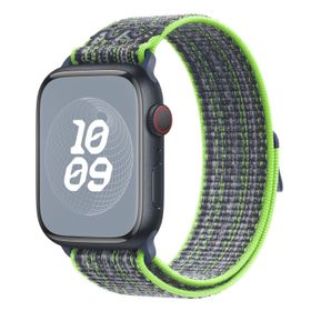 Microsonic Apple Watch Series 8 41 mm Terra Sport Loop Yeşil Kordon
