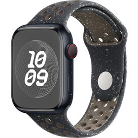Microsonic Apple Watch Series 8 45 mm Flame Sport Band Siyah Kordon