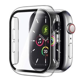 Microsonic Apple Watch Series 8 45 mm Şeffaf Clear Premium Slim Watch Band Kılıf