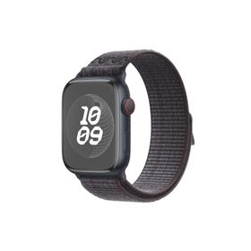 Microsonic Apple Watch Series 8 45 mm Terra Sport Loop Siyah Kordon