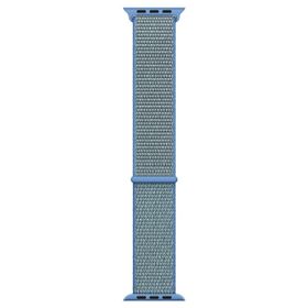 Microsonic Apple Watch Series 8 Hasırlı Woven Sport Loop Mavi 41 mm Kordon