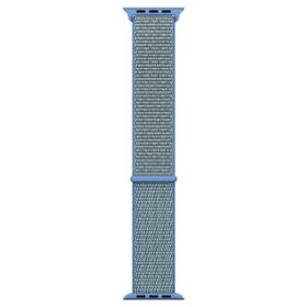 Microsonic Apple Watch Series 8 Hasırlı Woven Sport Loop Mavi 41 mm Kordon